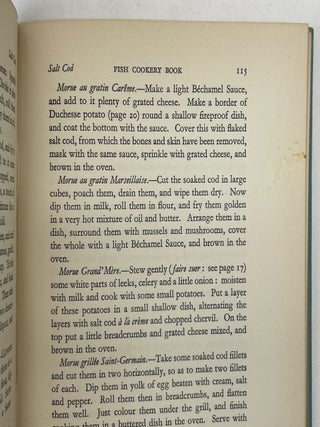 MADAME PRUNIER'S FISH COOKERY BOOK