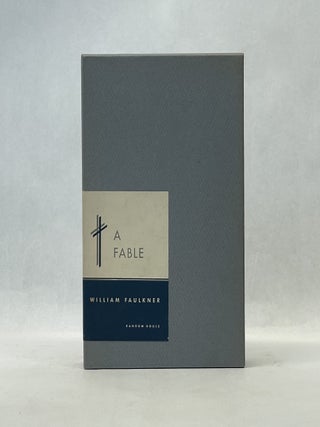 Item #66721 A FABLE. William Faulkner