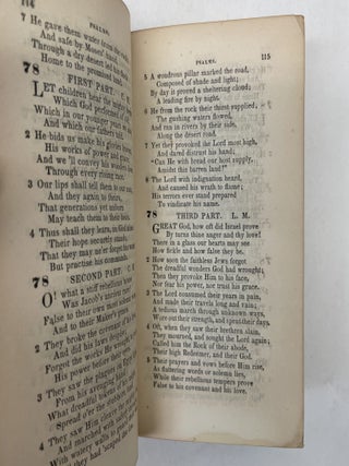 PSLAM AND HYMNS ADAPTED TO SOCIAL, PRIVATE, AND PUBLIC WORSHIP IN THE PRESBYTERIAN CHURCH