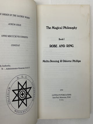 THE MAGICAL PHILOSOPHY: BOOK 1 ROBE AND RING