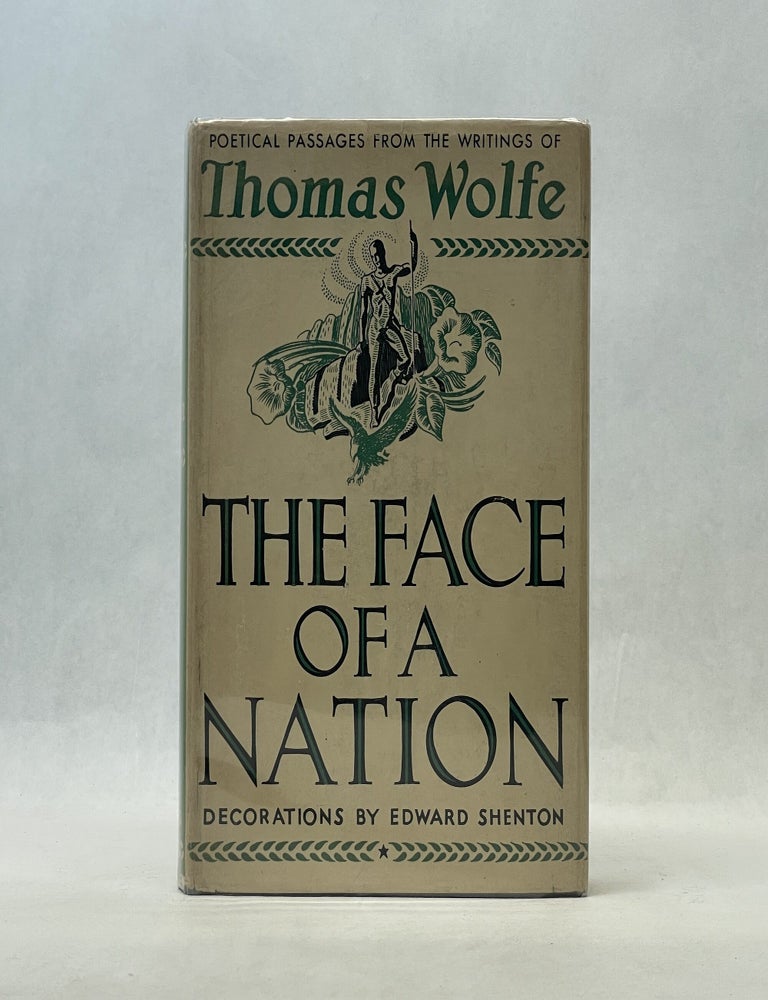 Item #66755 THE FACE OF A NATION. Thomas Wolfe.