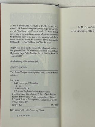 TO KILL A MOCKINGBIRD