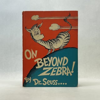 Item #66806 ON BEYOND ZEBRA! Dr. Suess