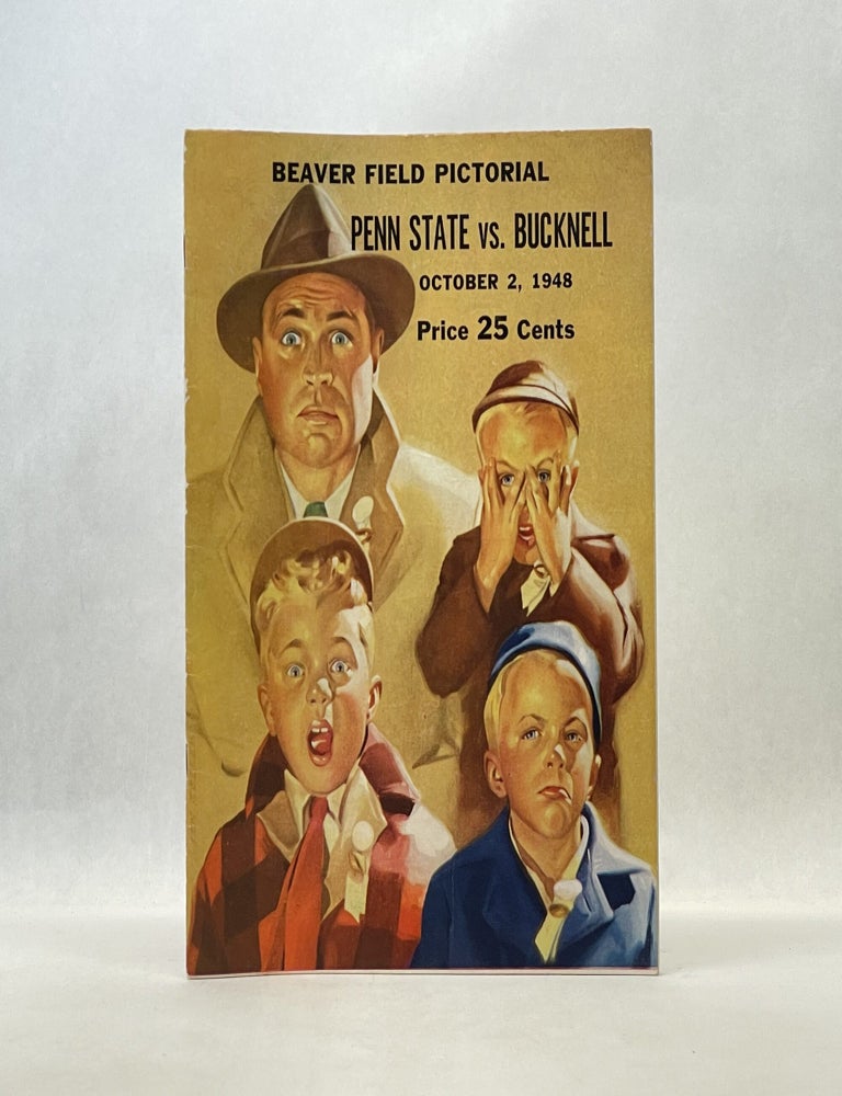 Item #66820 BEAVER FIELD PICTORIAL: PENN STATE VS. BUCKNELL (OCTOBER 2, 1948).
