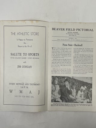 BEAVER FIELD PICTORIAL: PENN STATE VS. BUCKNELL (OCTOBER 2, 1948)