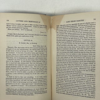 LETTERS AND MEMORIALS OF JANE WELSH CARLYLE