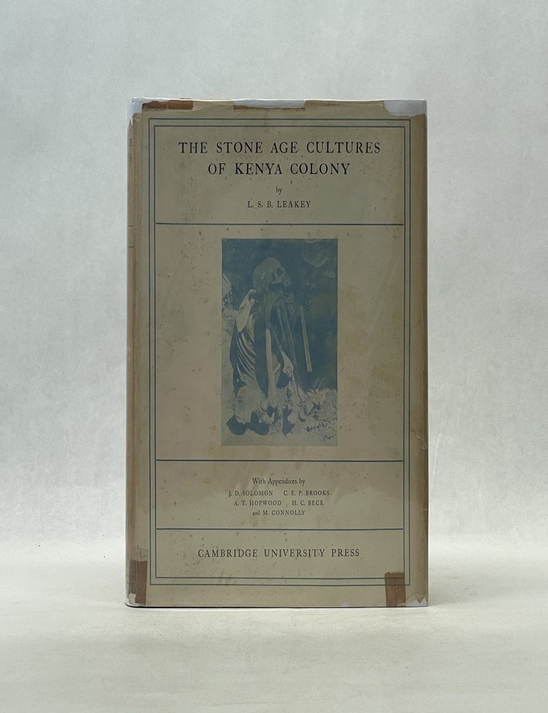 Item #66843 THE STONE AGE CULTURES OF KENYA COLONY. L. S. B. Leakey.