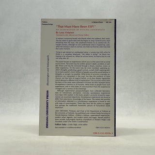 THAT MUST HAVE BEEN ESP!: AN EXAMINATION OF PSYCHIC EXPERIENCES