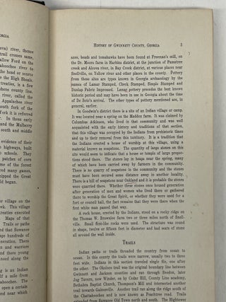 HISTORY OF GWINNETT COUNTY GEORGIA (1818-1943)